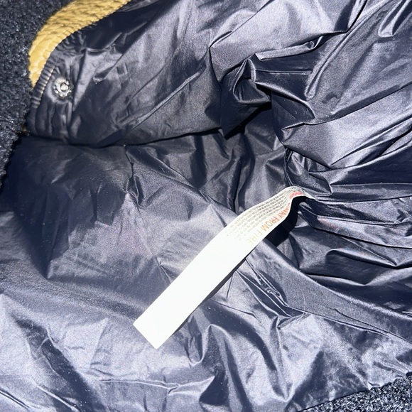 NWOT Free People Movement Vagabond Fleece Olive Green  Oversized Bomber Jacket - Picture 12 of 12